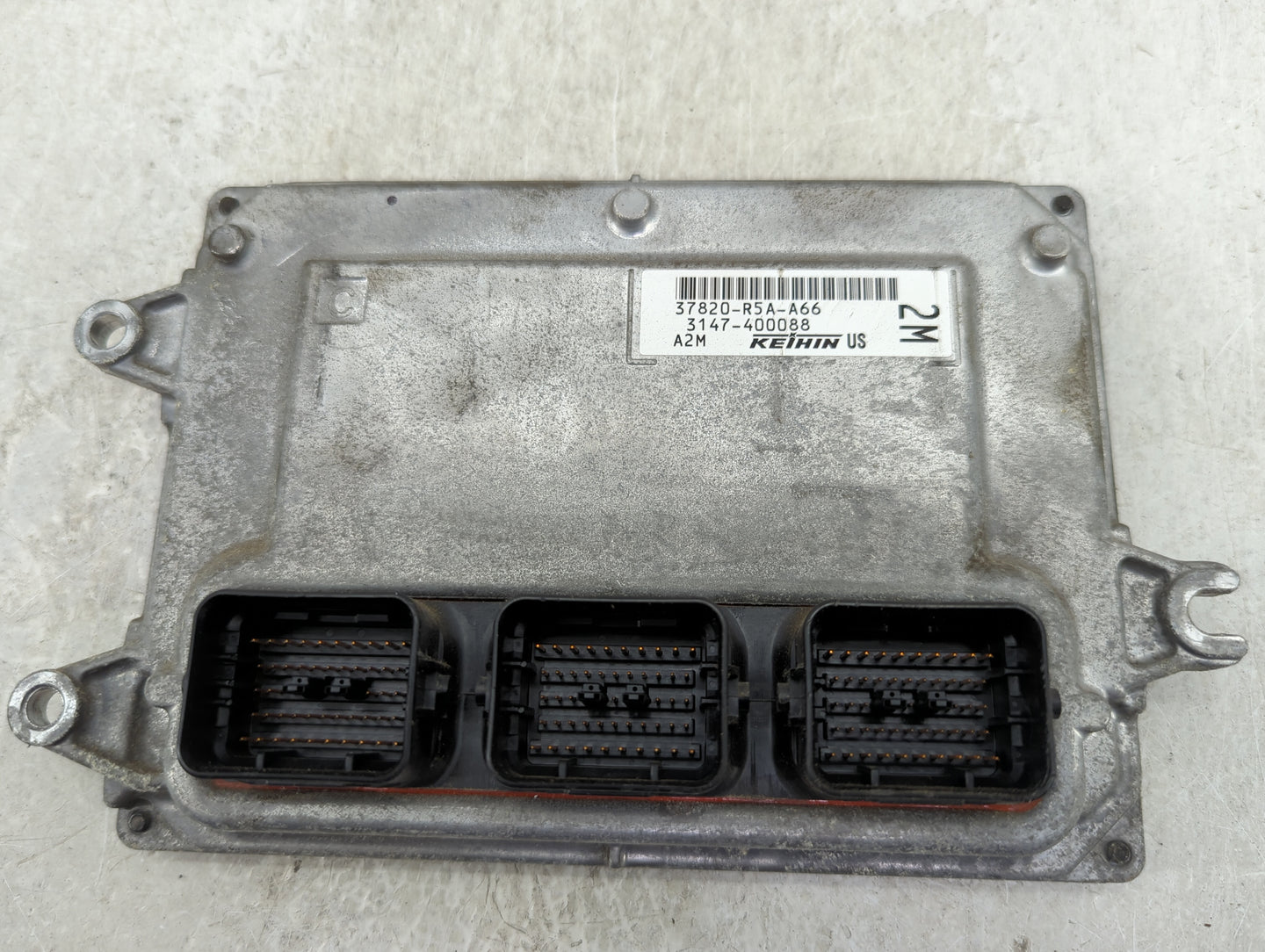 2012-2014 Honda Cr-V PCM Engine Control Computer ECU ECM PCU OEM P/N:37820-R5A-A66 Fits Fits 2012 2013 2014 OEM Used Auto Pa