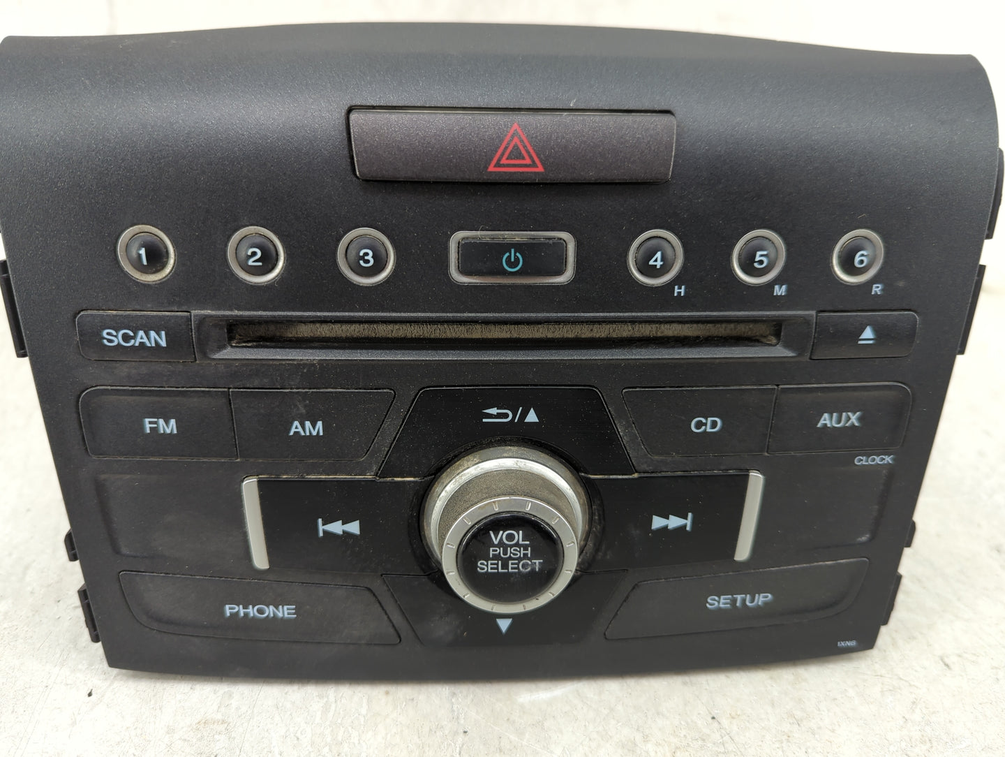 2012-2014 Honda Cr-V Radio AM FM Cd Player Receiver Replacement P/N:FA032216 39100-T0A-A120-M1 Fits Fits 2012 2013 2014 OEM 
