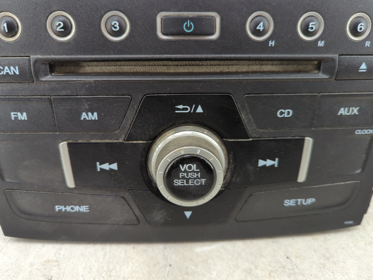 2012-2014 Honda Cr-V Radio AM FM Cd Player Receiver Replacement P/N:FA032216 39100-T0A-A120-M1 Fits Fits 2012 2013 2014 OEM 