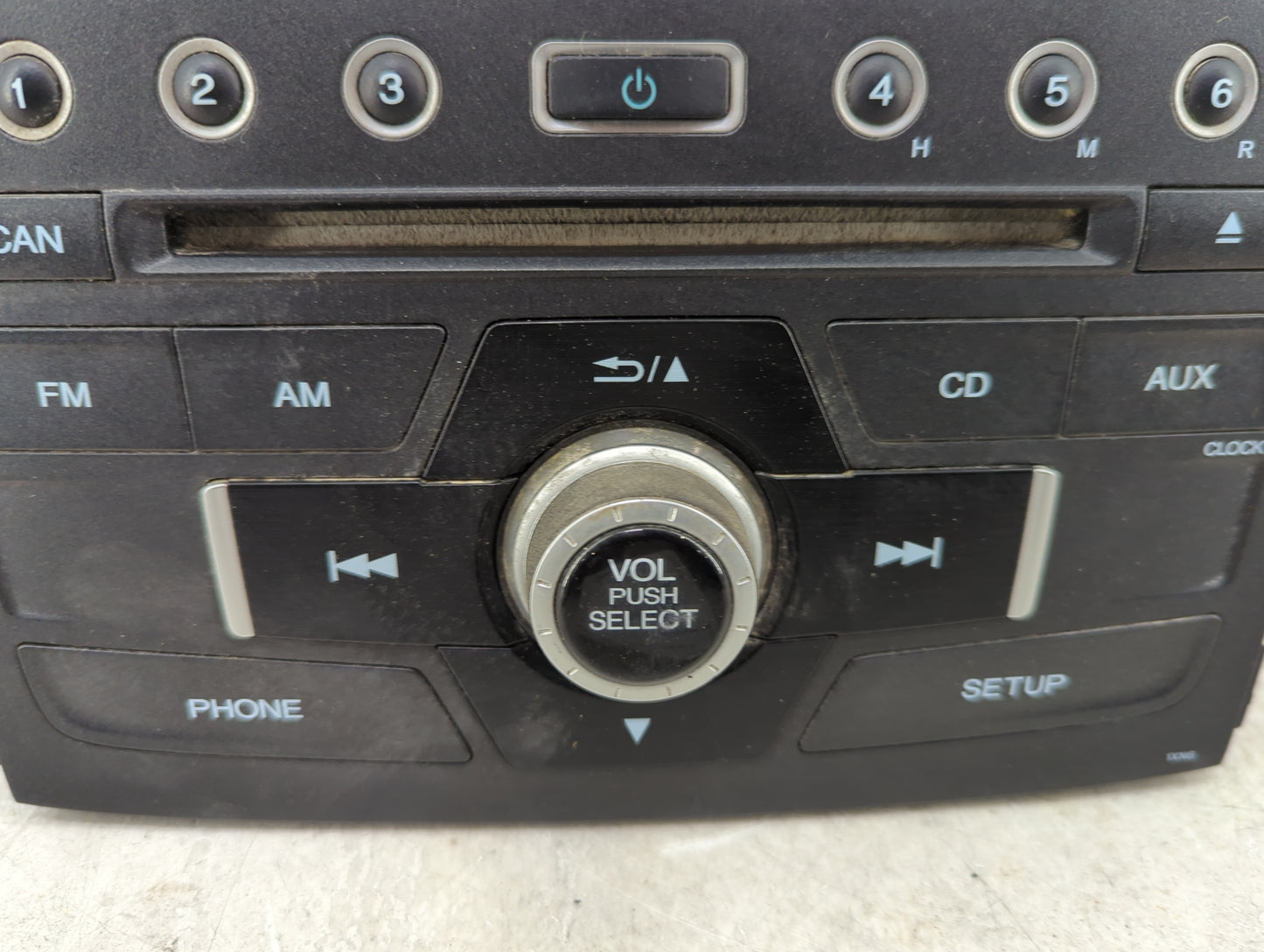 2012-2014 Honda Cr-V Radio AM FM Cd Player Receiver Replacement P/N:FA032216 39100-T0A-A120-M1 Fits Fits 2012 2013 2014 OEM 