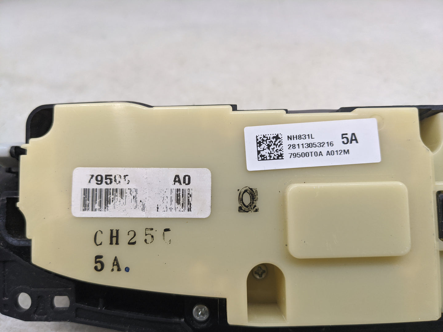 2013-2014 Honda Cr-V Climate Control Module Temperature AC/Heater Replacement P/N:79500T0AA012M NH831L Fits Fits 2013 2014 O
