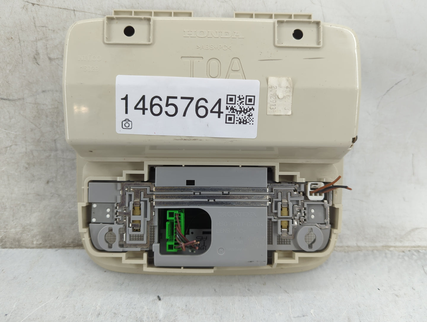 2012-2016 Honda Cr-v Overhead Roof Console Beige - Oemusedautoparts1.com
