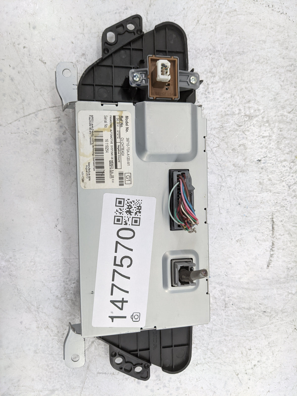 2012-2016 Honda Cr-v Information Radio Display Screen 1477570 - Oemusedautoparts1.com