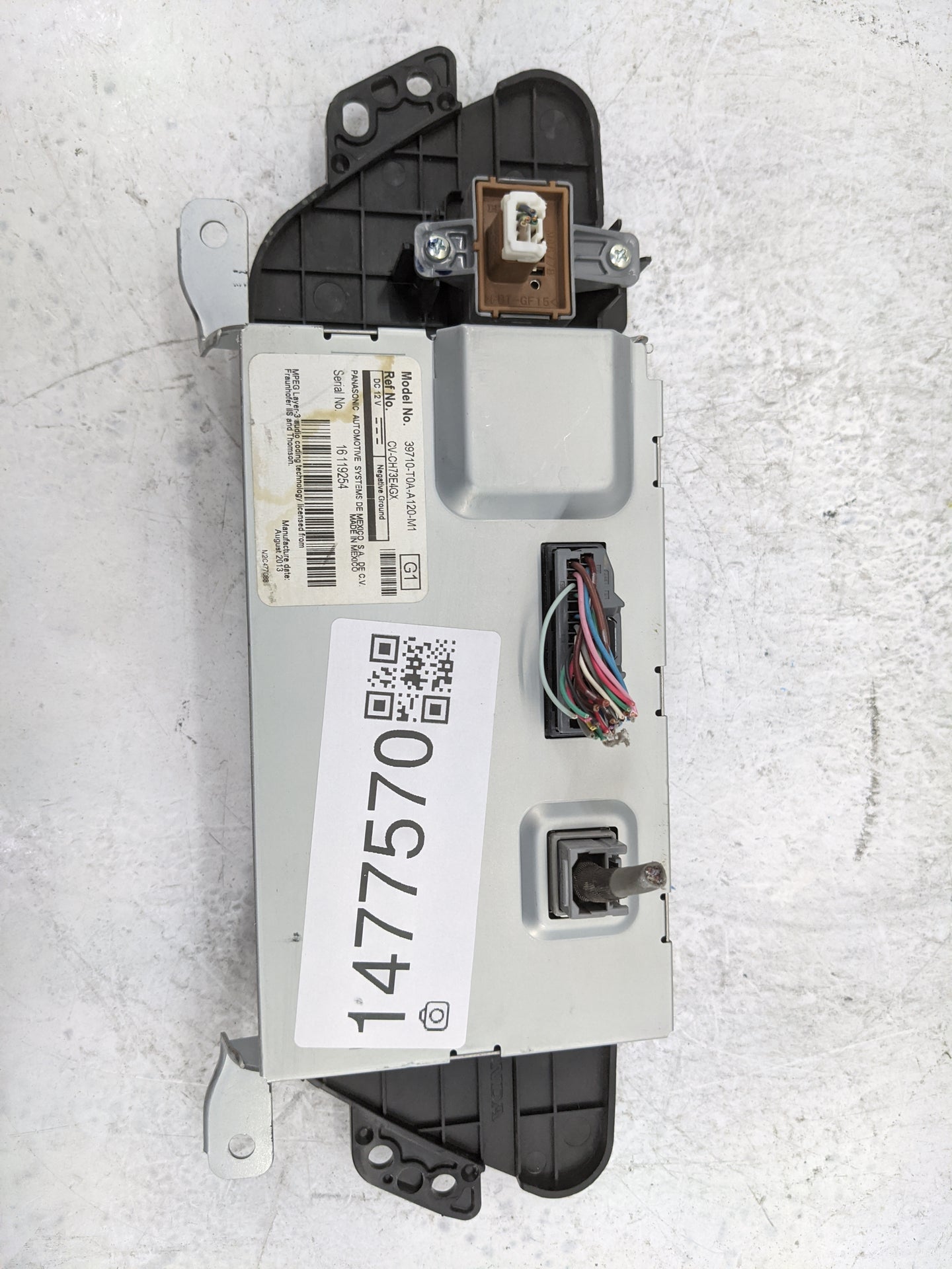 2012-2016 Honda Cr-v Information Display Screen 1477570 - Oemusedautoparts1.com
