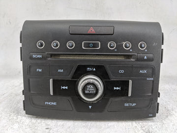 2012-2014 Honda Cr-V Radio AM FM Cd Player Receiver Replacement P/N:39100-T0A-A120-M1 CQ-JH72E3UT Fits Fits 2012 2013 2014 O