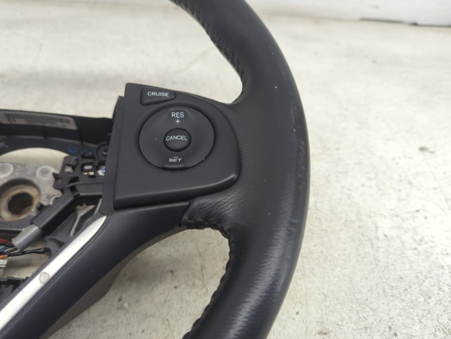 2014 Honda Cr-v Steering Wheel Oem Black - Oemusedautoparts1.com