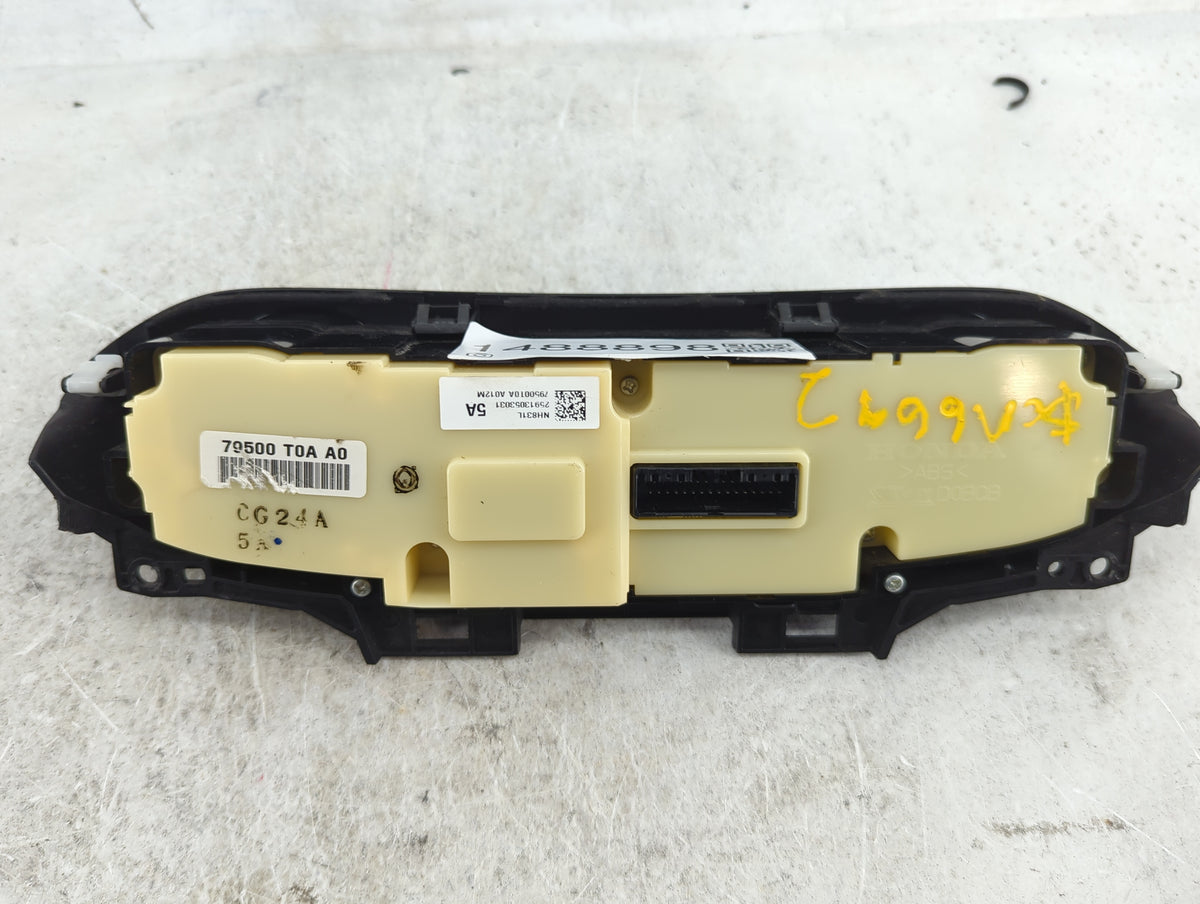 2013-2014 Honda Cr-V Climate Control Module Temperature AC/Heater Replacement P/N:79500T0A A012M 79500 T0A A0 Fits Fits 2013