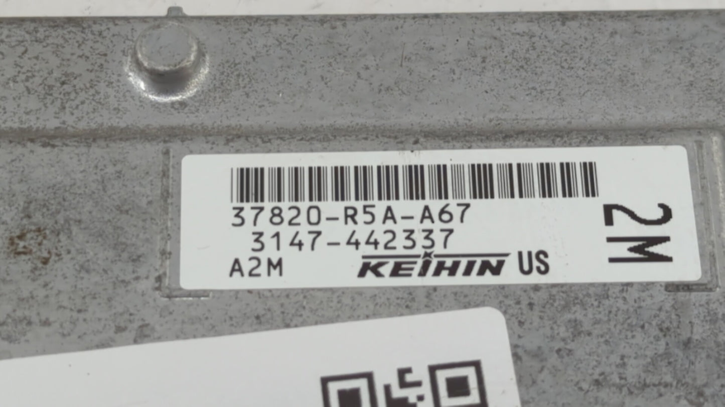 2012-2014 Honda Cr-V PCM Engine Control Computer ECU ECM PCU OEM P/N:37820-R5A-A66 37820-R5A-A64 Fits Fits 2012 2013 2014 OE