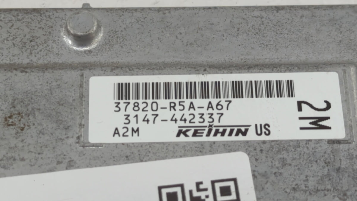 2012-2014 Honda Cr-V PCM Engine Control Computer ECU ECM PCU OEM P/N:37820-R5A-A66 37820-R5A-A64 Fits 2012 2013 2014 OEM Use