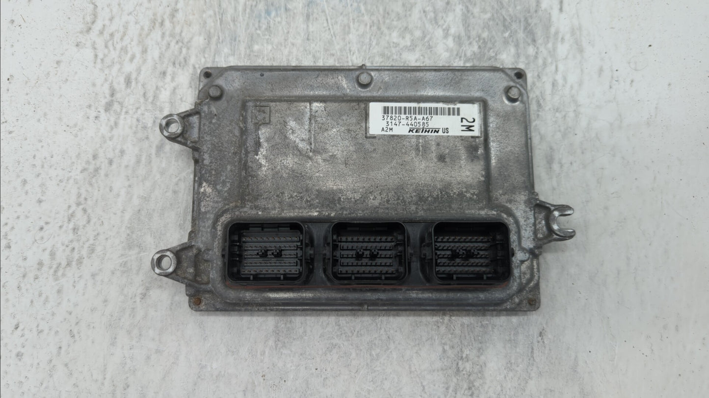 2012-2014 Honda Cr-V PCM Engine Control Computer ECU ECM PCU OEM P/N:37820-R5A-A66 37820-R5A-A64 Fits Fits 2012 2013 2014 OE