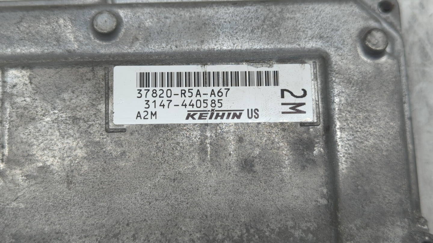 2012-2014 Honda Cr-V PCM Engine Control Computer ECU ECM PCU OEM P/N:37820-R5A-A66 37820-R5A-A64 Fits Fits 2012 2013 2014 OE