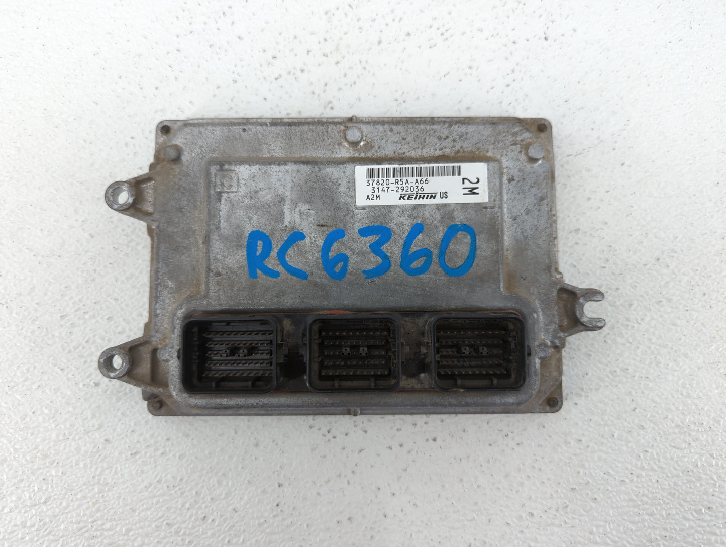 2012-2014 Honda Cr-V PCM Engine Control Computer ECU ECM PCU OEM P/N:37820-R5A-A66 37820-R5A-A64 Fits Fits 2012 2013 2014 OE