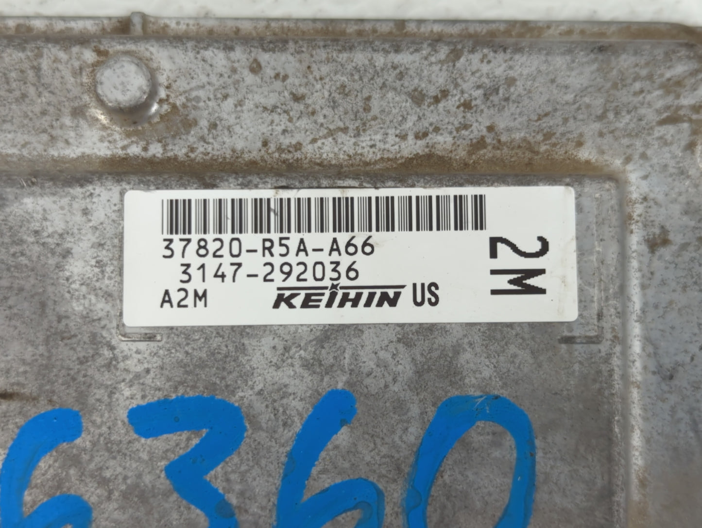 2012-2014 Honda Cr-V PCM Engine Control Computer ECU ECM PCU OEM P/N:37820-R5A-A66 37820-R5A-A64 Fits Fits 2012 2013 2014 OE