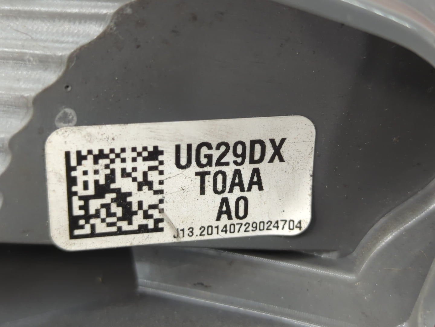 2012-2014 Honda Cr-V Tail Light Assembly Driver Left OEM P/N:UG29DXT0AAA0 UP12CXT0AAA0 Fits Fits 2012 2013 2014 OEM Used Aut