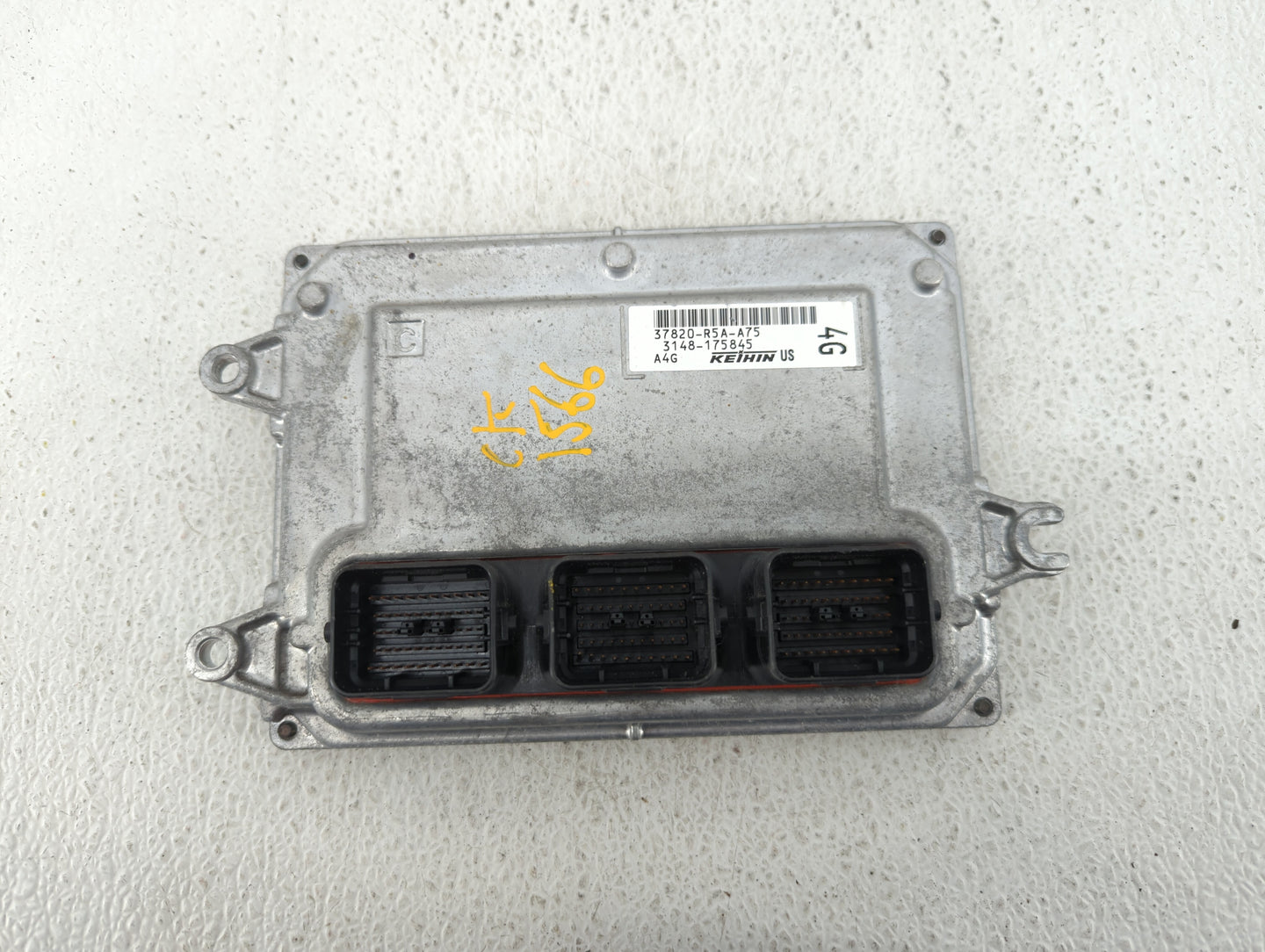 2012-2014 Honda Cr-V PCM Engine Control Computer ECU ECM PCU OEM P/N:37820-R5A-A75 Fits Fits 2012 2013 2014 OEM Used Auto Pa