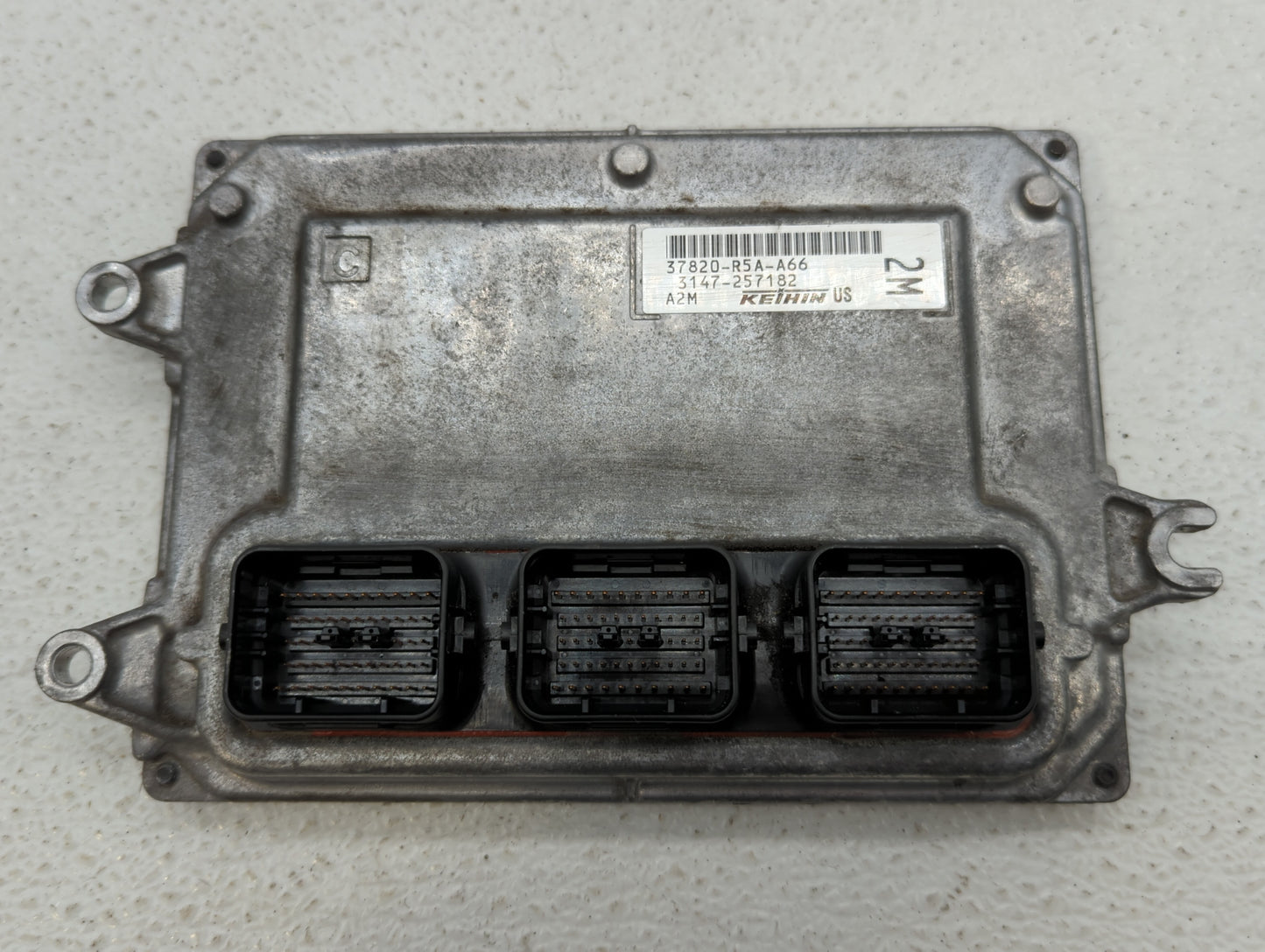 2012-2014 Honda Cr-V PCM Engine Control Computer ECU ECM PCU OEM P/N:37820-R5A-A66 Fits Fits 2012 2013 2014 OEM Used Auto Pa