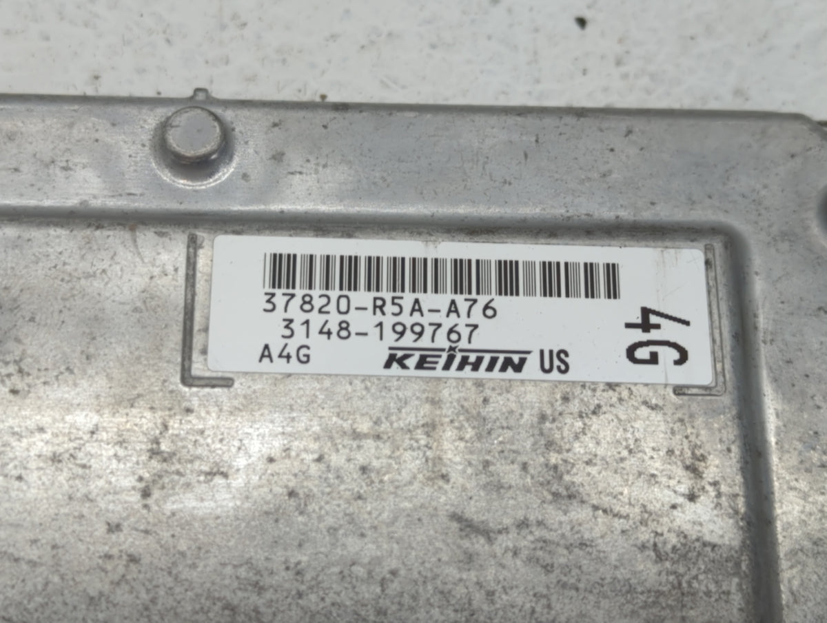 2012-2014 Honda Cr-V PCM Engine Control Computer ECU ECM PCU OEM P/N:37820-R5A-A75 Fits 2012 2013 2014 OEM Used Auto Parts -