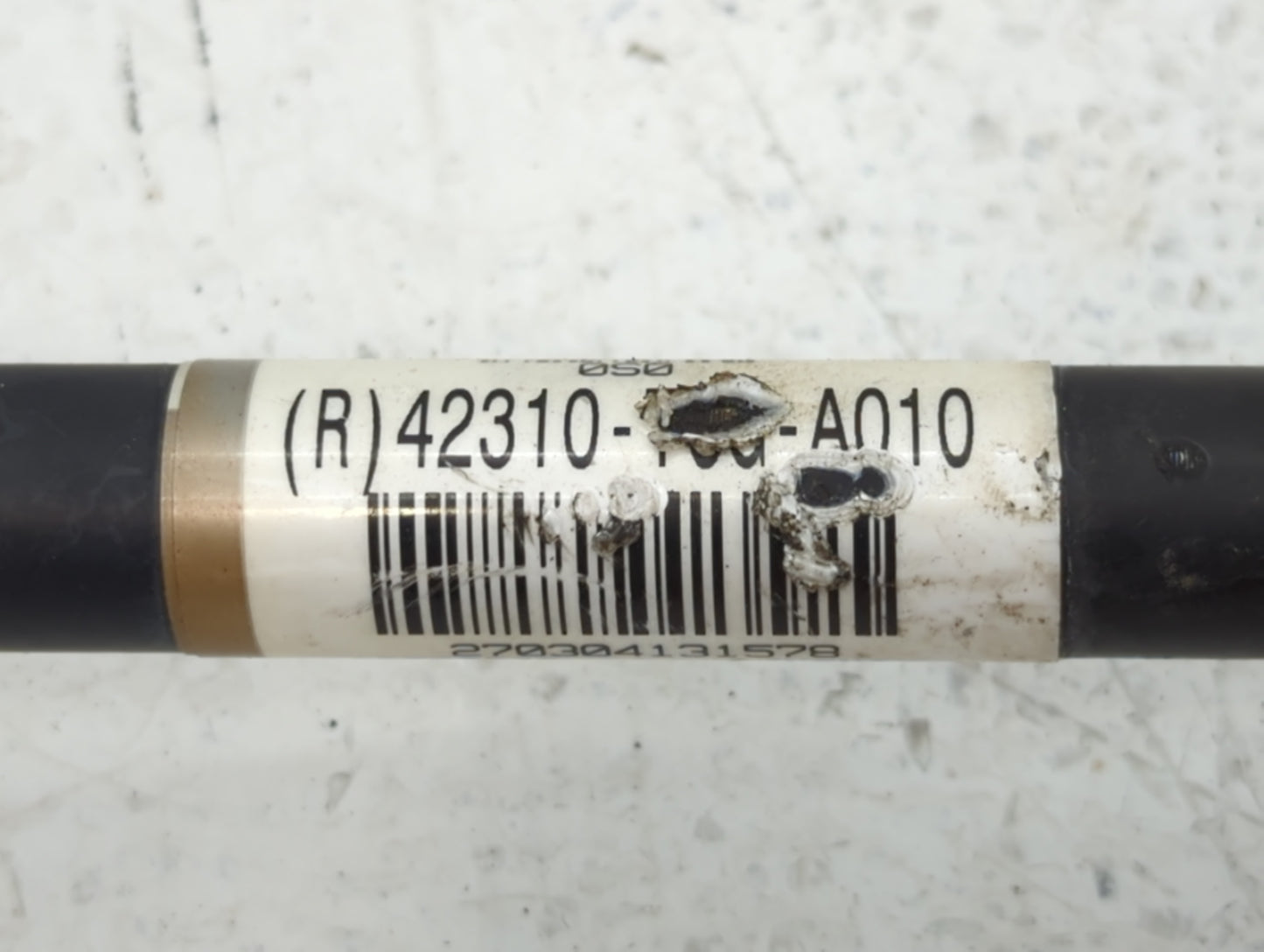 2013-2014 Honda Cr-v Axle Shaft Rear Passenger Cv C/v - Oemusedautoparts1.com