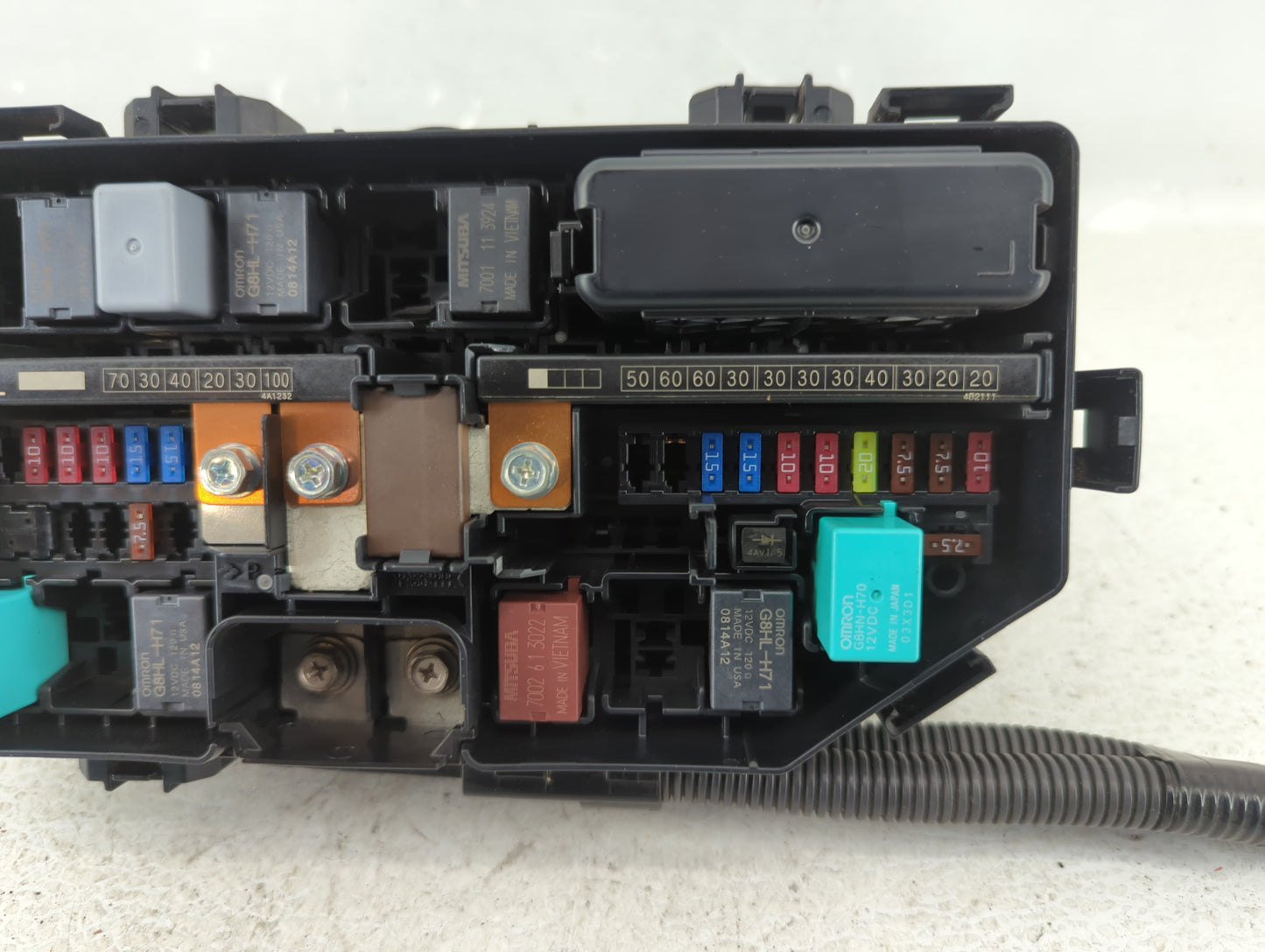 2012-2014 Honda Cr-V Fusebox Fuse Box Panel Relay Module P/N:191R20XUP7 T0A A011 A0 Fits Fits 2012 2013 2014 OEM Used Auto P
