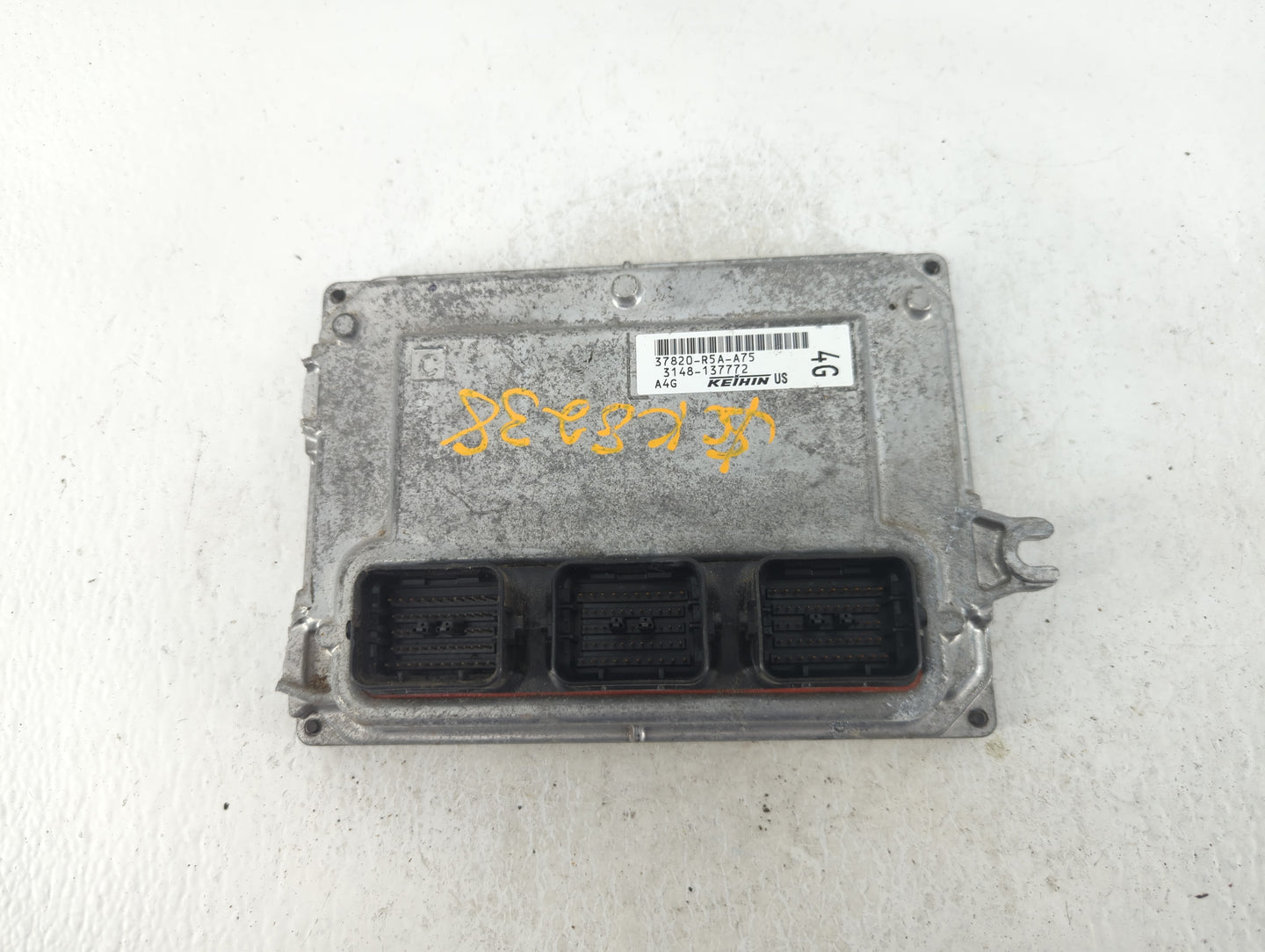 2012-2014 Honda Cr-V PCM Engine Control Computer ECU ECM PCU OEM P/N:37820-R5A-A75 Fits Fits 2012 2013 2014 OEM Used Auto Pa