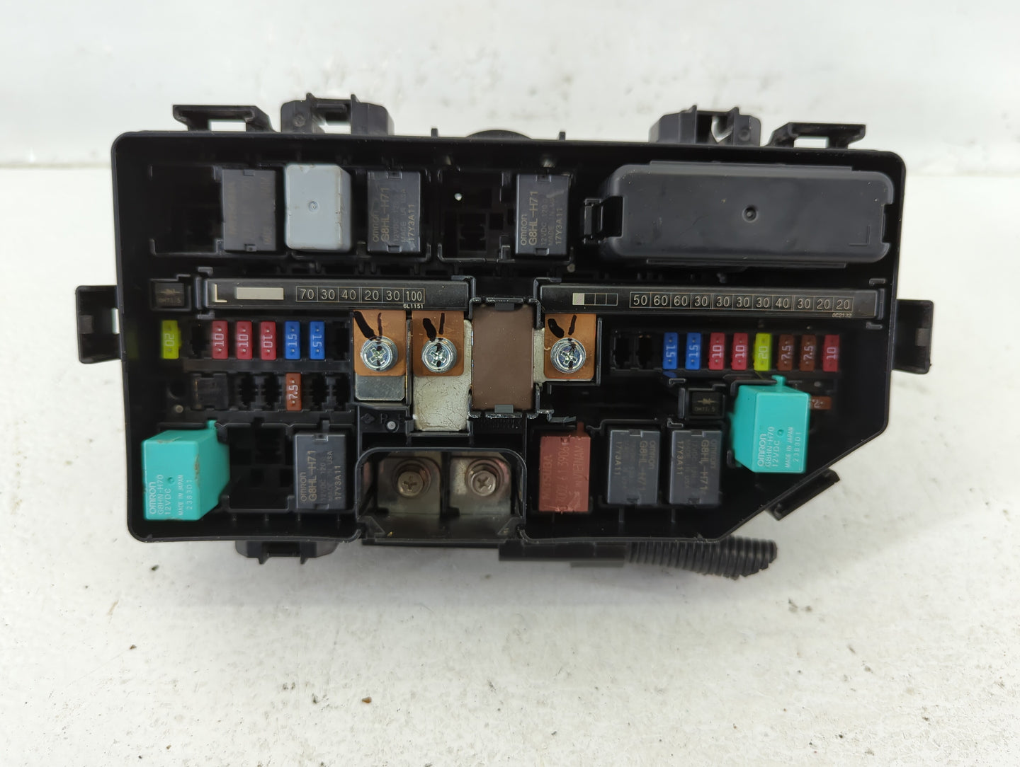 2012-2014 Honda Cr-V Fusebox Fuse Box Panel Relay Module P/N:191R2170K5 T0A A011 A0 Fits Fits 2012 2013 2014 OEM Used Auto P