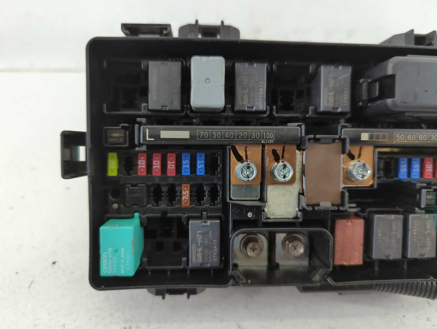 2012-2014 Honda Cr-V Fusebox Fuse Box Panel Relay Module P/N:191R2170K5 T0A A011 A0 Fits Fits 2012 2013 2014 OEM Used Auto P