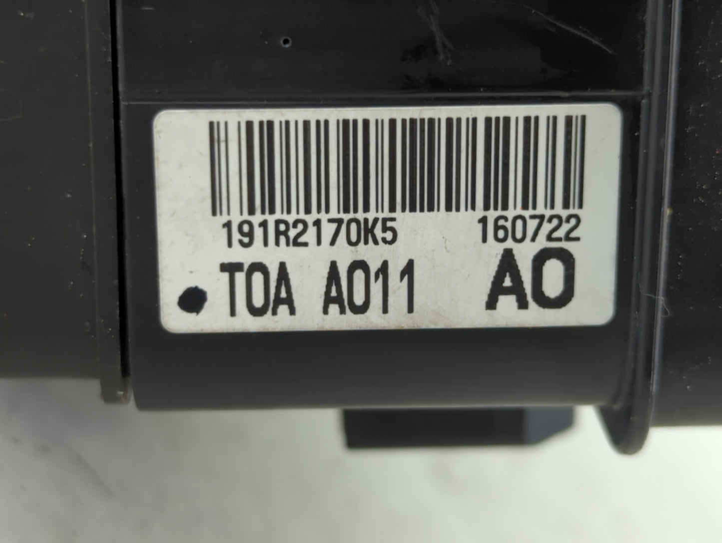 2012-2014 Honda Cr-V Fusebox Fuse Box Panel Relay Module P/N:191R2170K5 T0A A011 A0 Fits Fits 2012 2013 2014 OEM Used Auto P