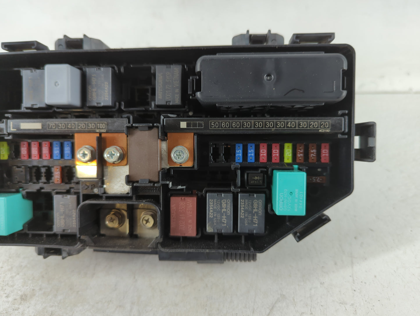 2012-2014 Honda Cr-V Fusebox Fuse Box Panel Relay Module P/N:191R20XBLG T0A A011 A0 Fits Fits 2012 2013 2014 OEM Used Auto P
