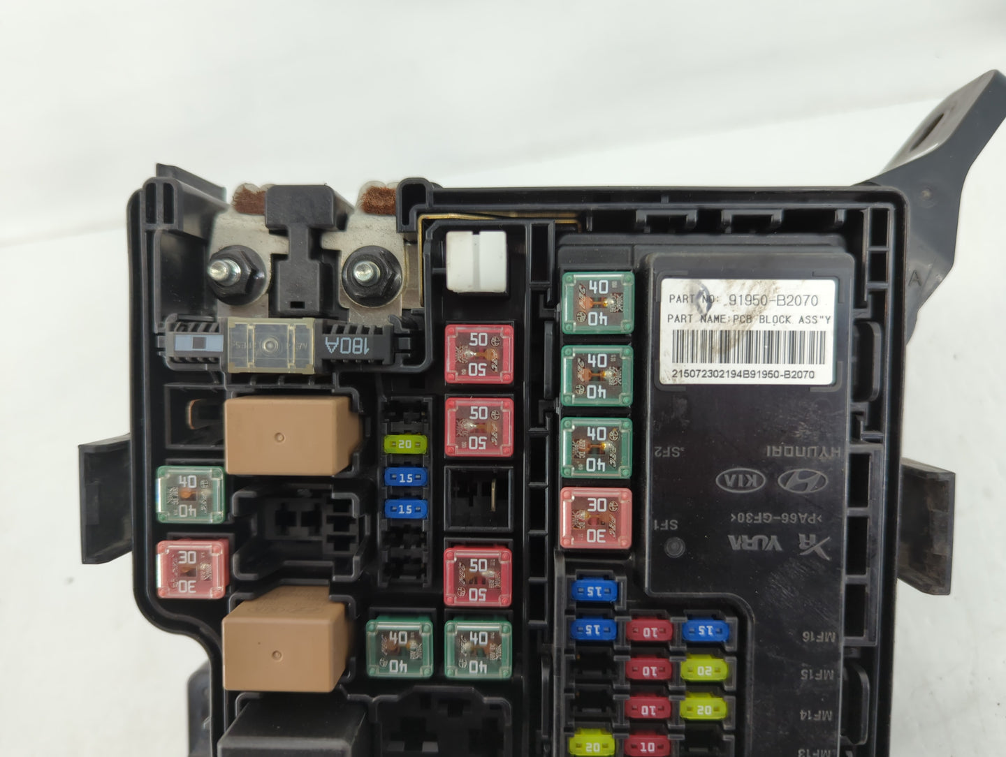 2012-2014 Honda Cr-V Fusebox Fuse Box Panel Relay Module P/N:PP-TD20 Fits Fits 2012 2013 2014 OEM Used Auto Parts - Oemuseda