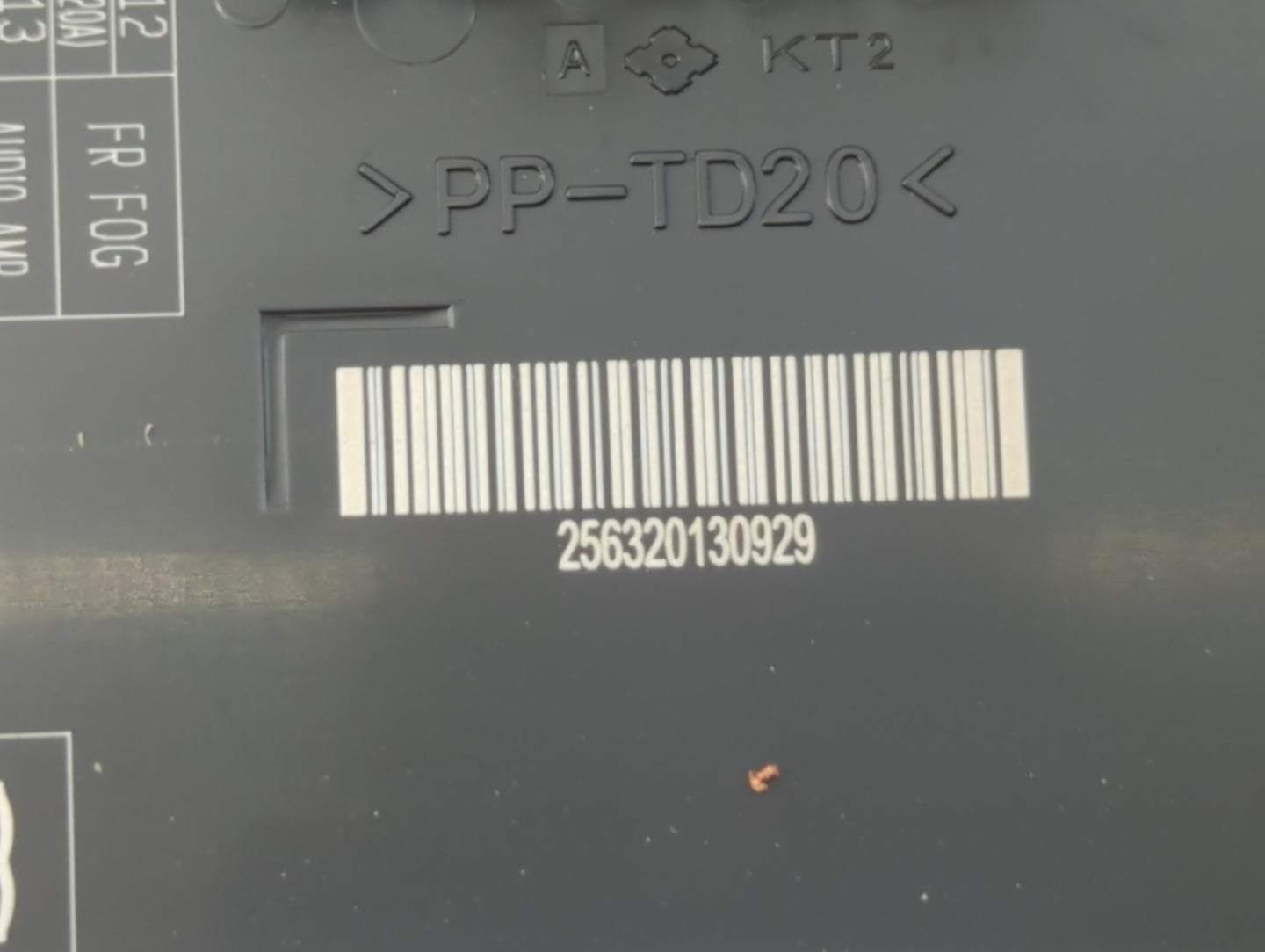 2012-2014 Honda Cr-V Fusebox Fuse Box Panel Relay Module P/N:PP-TD20 256320130929 Fits Fits 2012 2013 2014 OEM Used Auto Par