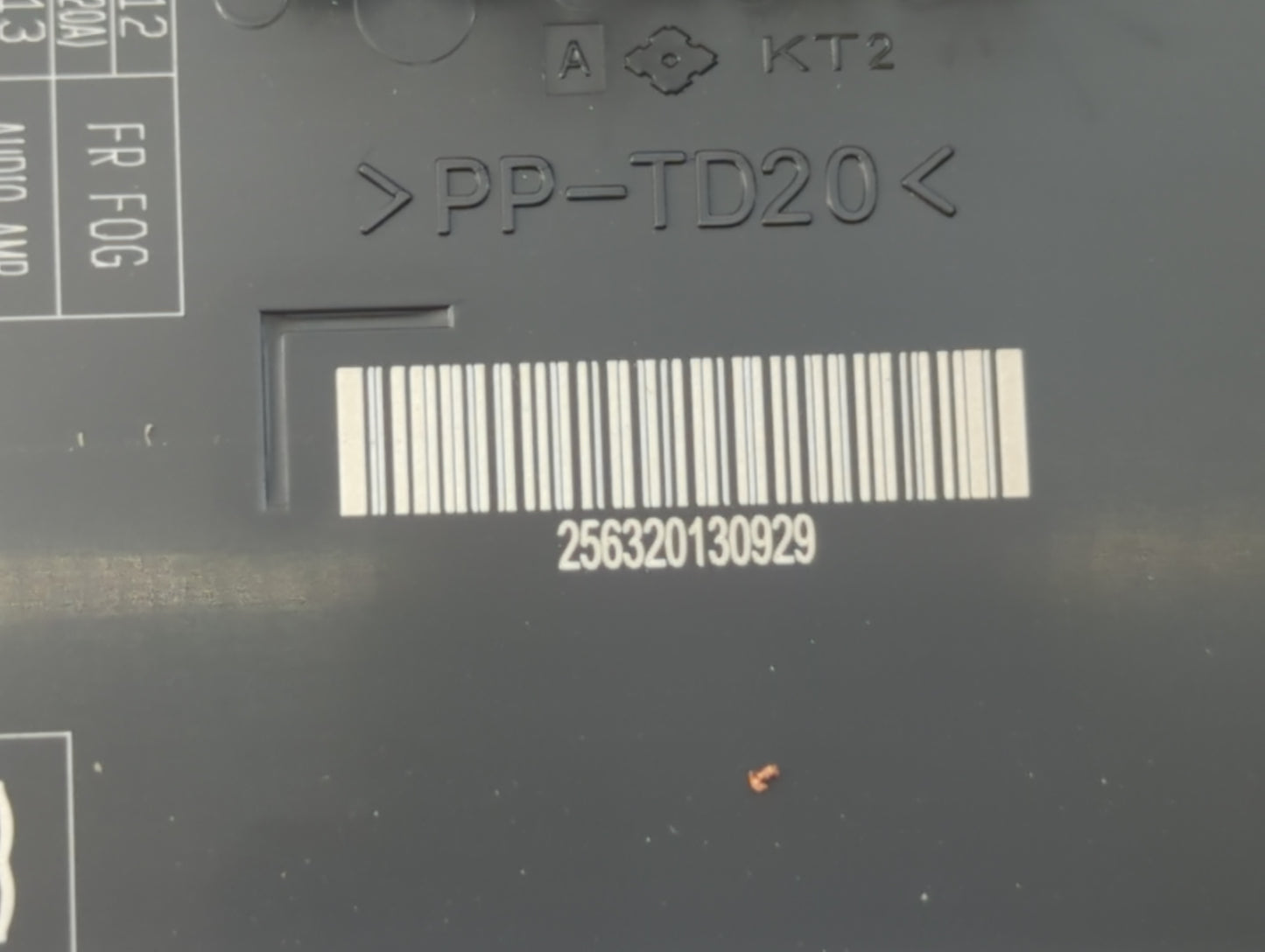 2012-2014 Honda Cr-V Fusebox Fuse Box Panel Relay Module P/N:PP-TD20 256320130929 Fits Fits 2012 2013 2014 OEM Used Auto Par