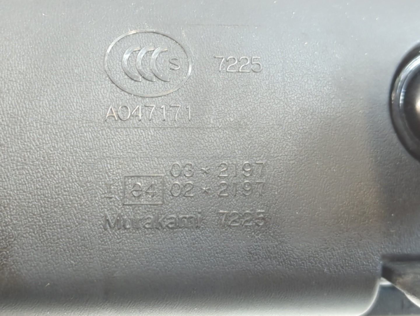 2005-2016 Honda Cr-V Interior Rear View Mirror Replacement OEM P/N:A047171 Fits OEM Used Auto Parts - Oemusedautoparts1.com