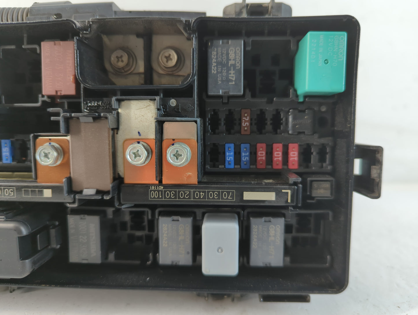 2012-2014 Honda Cr-V Fusebox Fuse Box Panel Relay Module P/N:140506 191R20WKJ8, T0A A011 A0 Fits Fits 2012 2013 2014 OEM Use