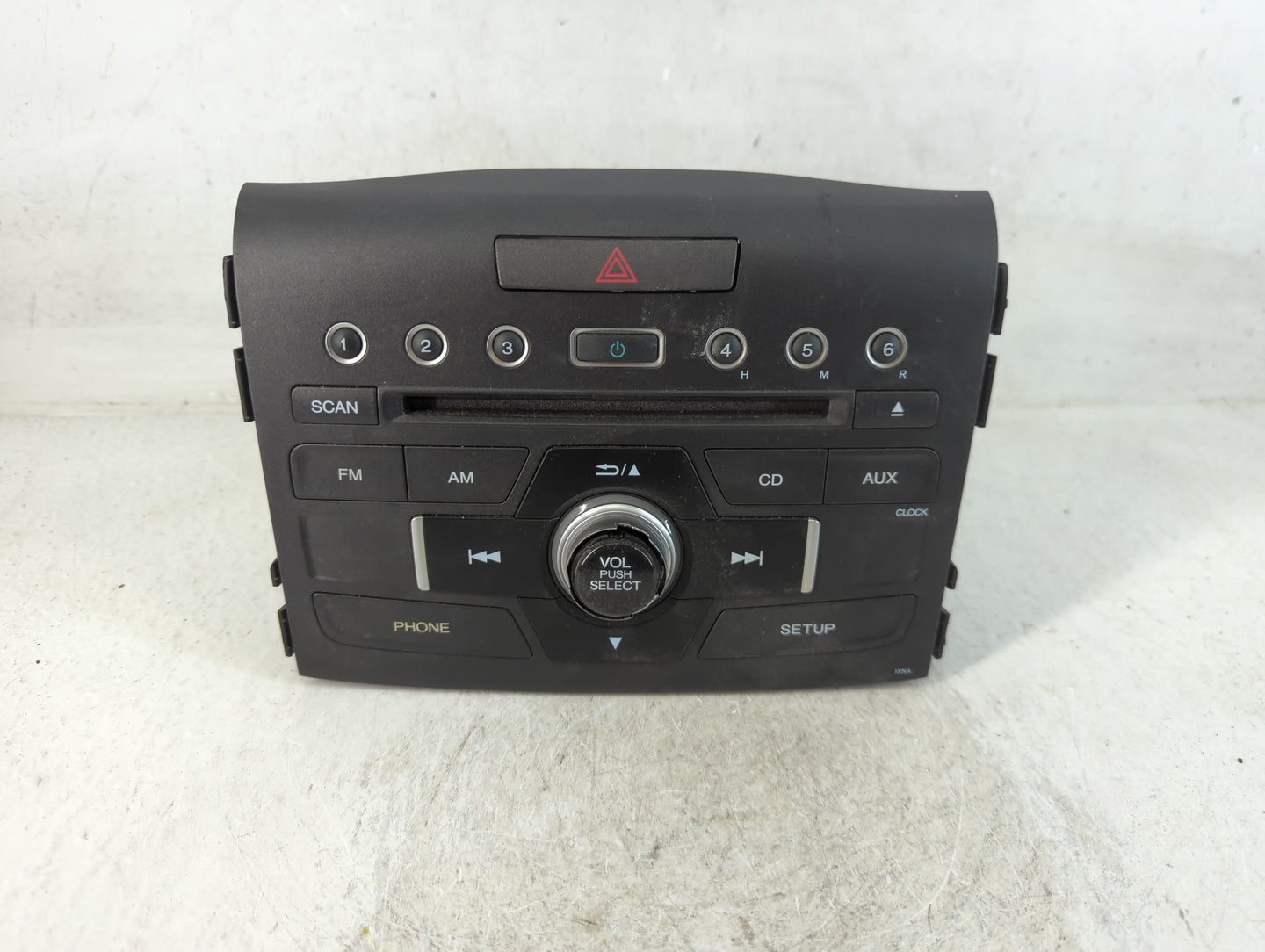 2012-2014 Honda Cr-V Radio AM FM Cd Player Receiver Replacement P/N:39100-T0A-A520-M1 Fits Fits 2012 2013 2014 OEM Used Auto