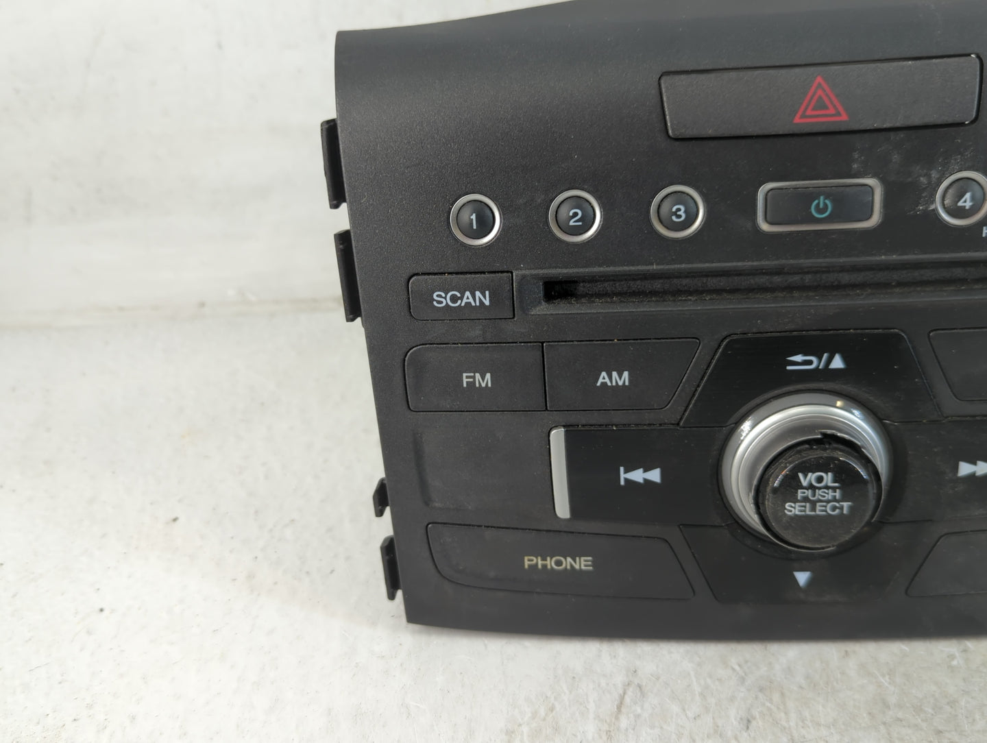 2012-2014 Honda Cr-V Radio AM FM Cd Player Receiver Replacement P/N:39100-T0A-A520-M1 Fits Fits 2012 2013 2014 OEM Used Auto