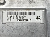 2014 Honda Cr-v PCM Engine Control Computer ECU ECM PCU OEM P/N:37820-R5A-A76 AT Fits Fits 2012 2013 OEM Used Auto Parts - O