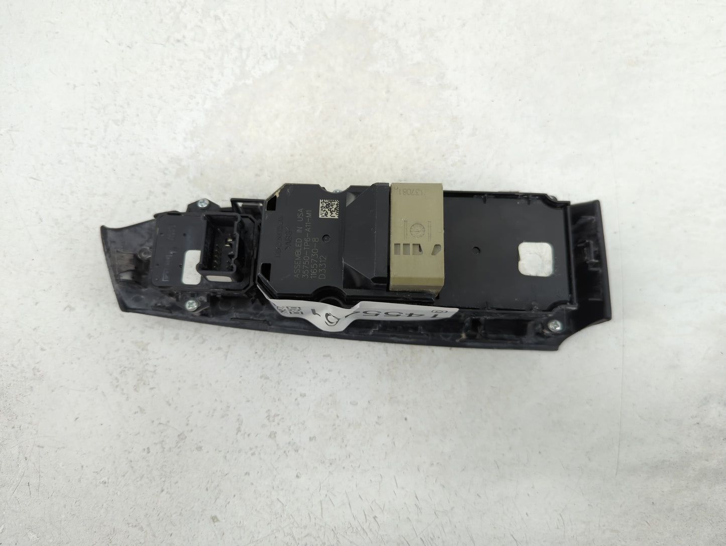 2012-2015 Honda Crosstour Master Power Window Switch Replacement Driver Side Left P/N:35750-TP6-A11-M1 Fits OEM Used Auto Pa