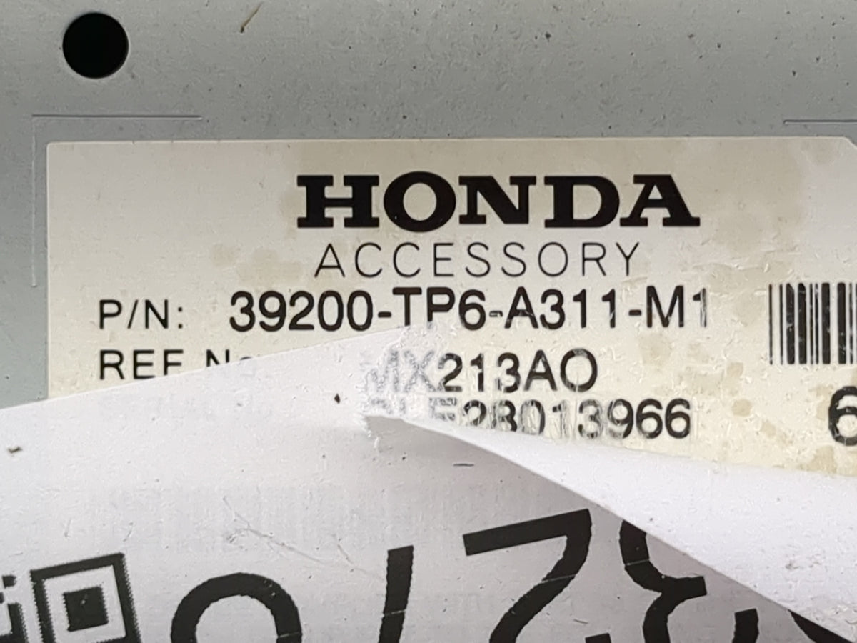 2013-2015 Honda Crosstour Audio Control Module 39200-tp6-a311-m1 - Oemusedautoparts1.com