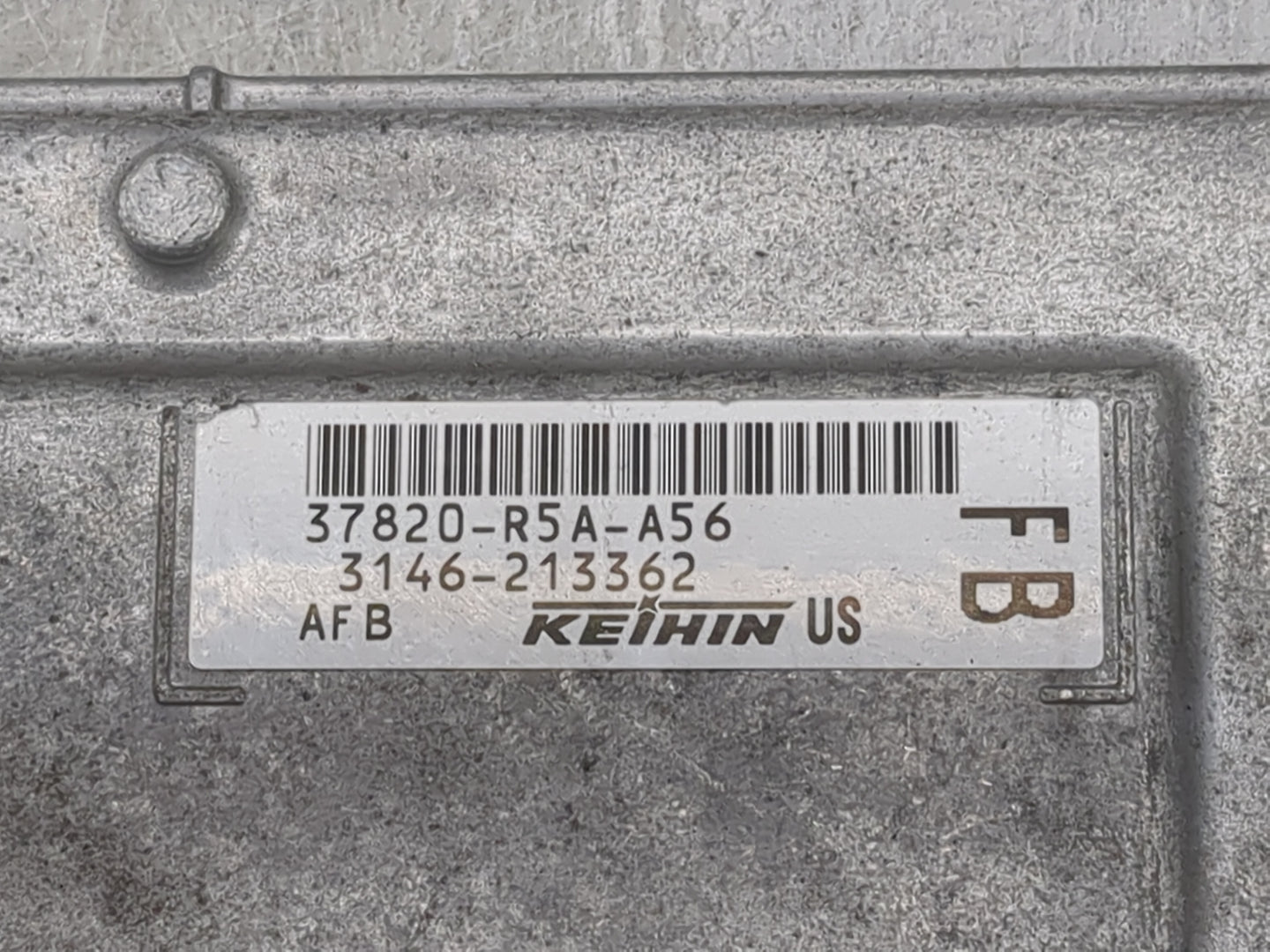 2014 Honda Crv PCM Engine Control Computer ECU ECM PCU OEM P/N:37820-R5A-A56 Fits Fits 2012 2013 OEM Used Auto Parts - Oemus
