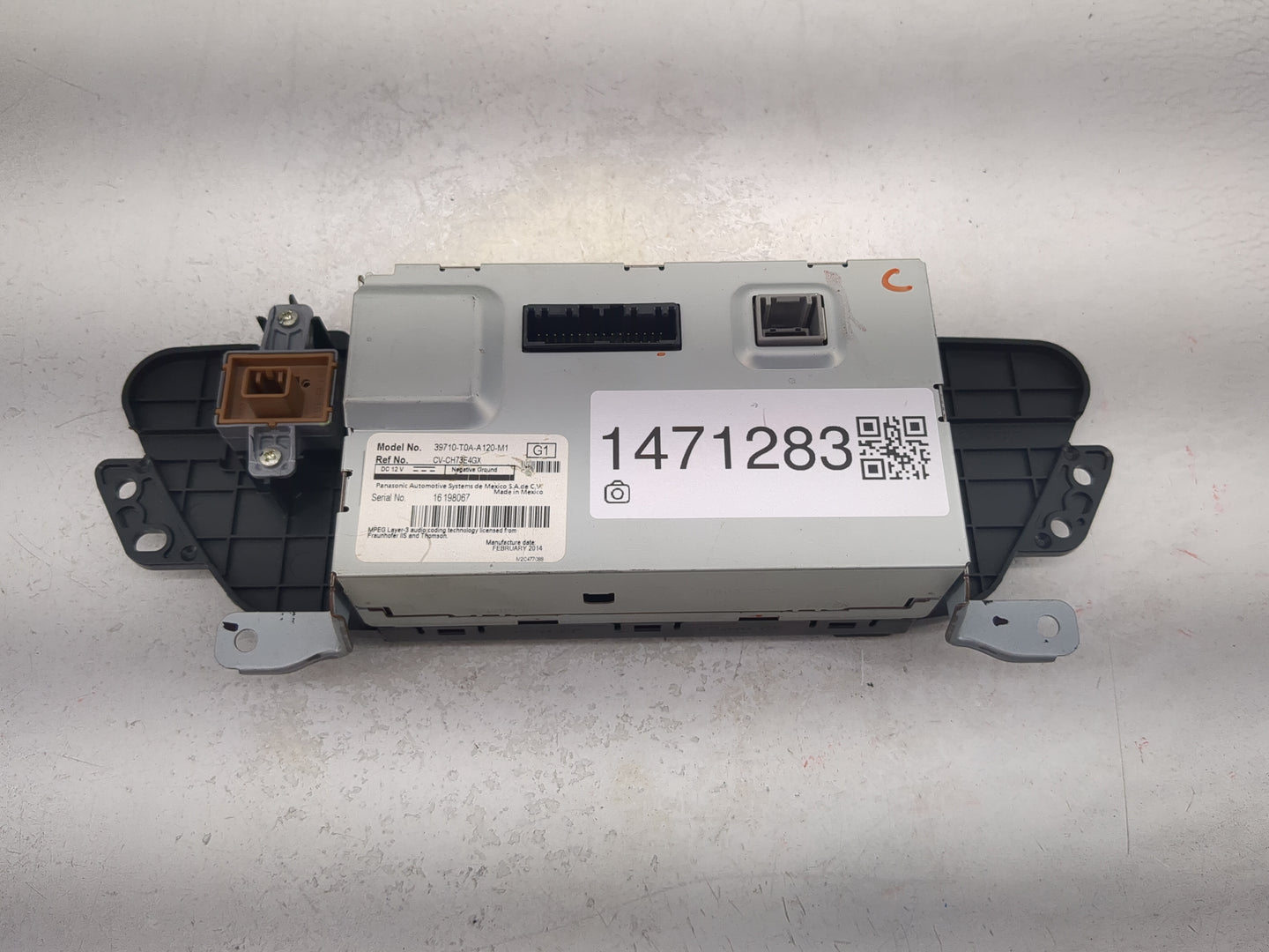 2014 Honda Crv Information Display Screen - Oemusedautoparts1.com