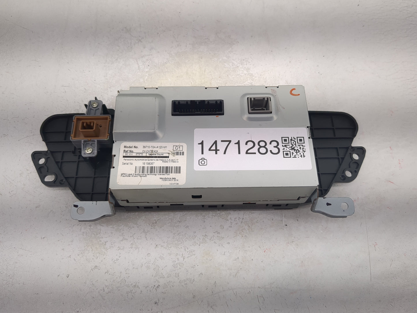 2014 Honda Crv Information Display Screen - Oemusedautoparts1.com