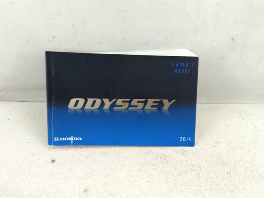 2014 Honda Odyssey Owners Manual Book Guide P/N:00X31-TK8-6310 OEM Used Auto Parts - Oemusedautoparts1.com