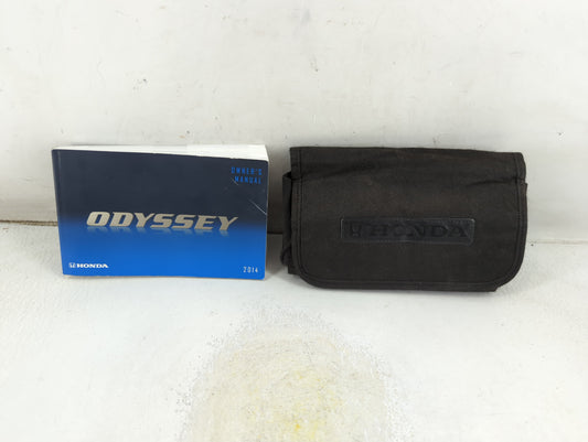2014 Honda Odyssey Owners Manual Book Guide P/N:31TK8631 00X31-TK8-6310 OEM Used Auto Parts - Oemusedautoparts1.com