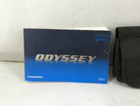 2014 Honda Odyssey Owners Manual Book Guide P/N:31TK8631 00X31-TK8-6310 OEM Used Auto Parts - Oemusedautoparts1.com