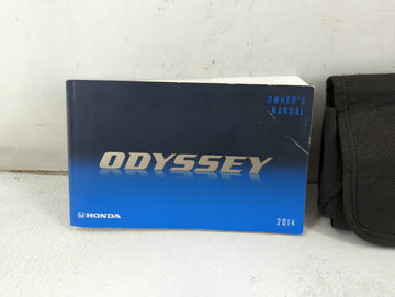2014 Honda Odyssey Owners Manual Book Guide P/N:31TK8631 00X31-TK8-6310 OEM Used Auto Parts