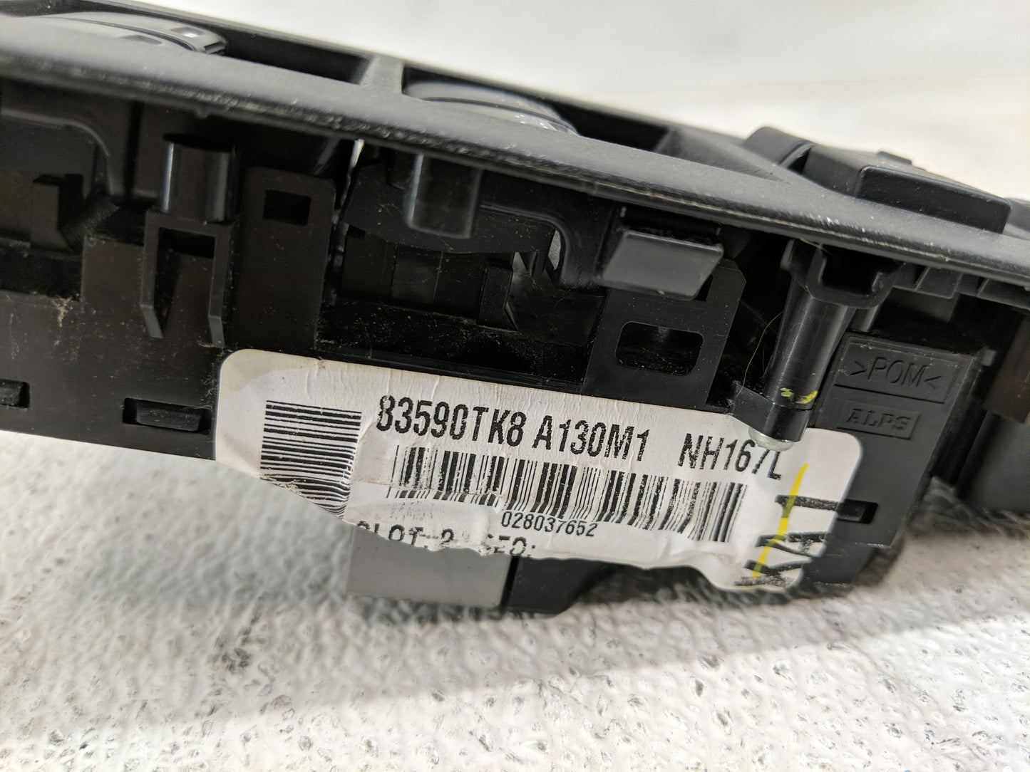 2014-2017 Honda Odyssey Master Power Window Switch Replacement Driver Side Left P/N:83590TK8 A130M1 Fits Fits 2014 2015 2016