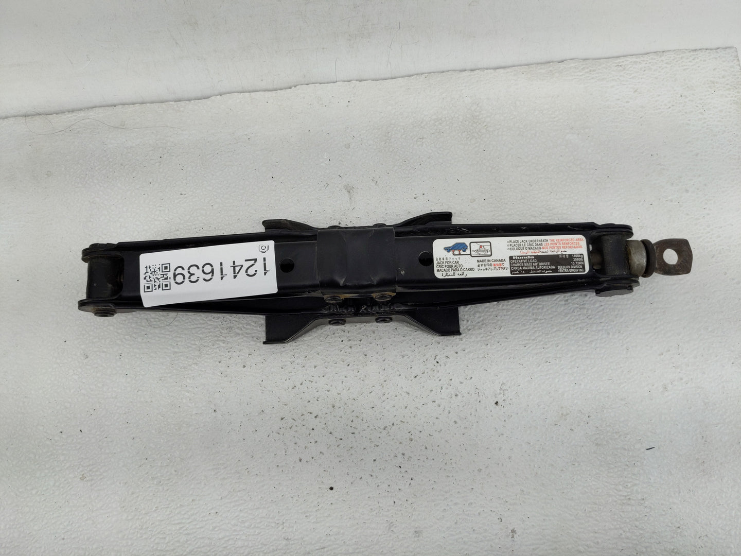 2014 Honda Odyssey Spare Scissor Car Jack - Oemusedautoparts1.com