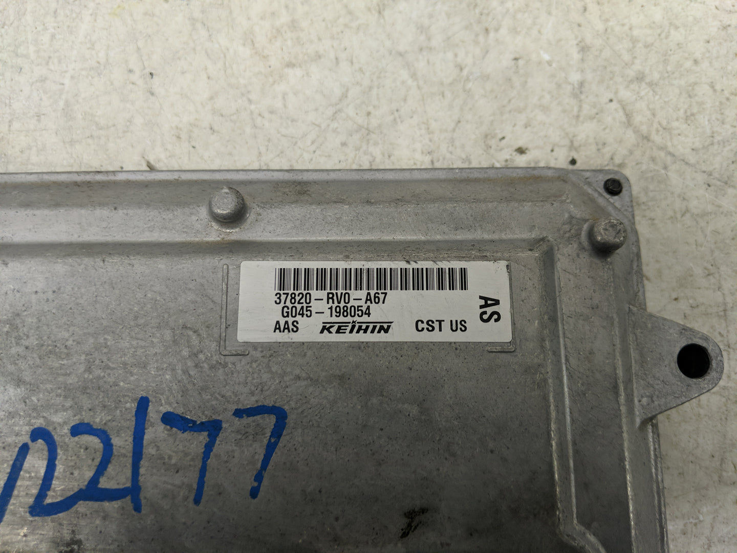 2014-2016 Honda Odyssey PCM Engine Control Computer ECU ECM PCU OEM P/N:37820-RV0-A67 Fits Fits 2014 2015 2016 OEM Used Auto