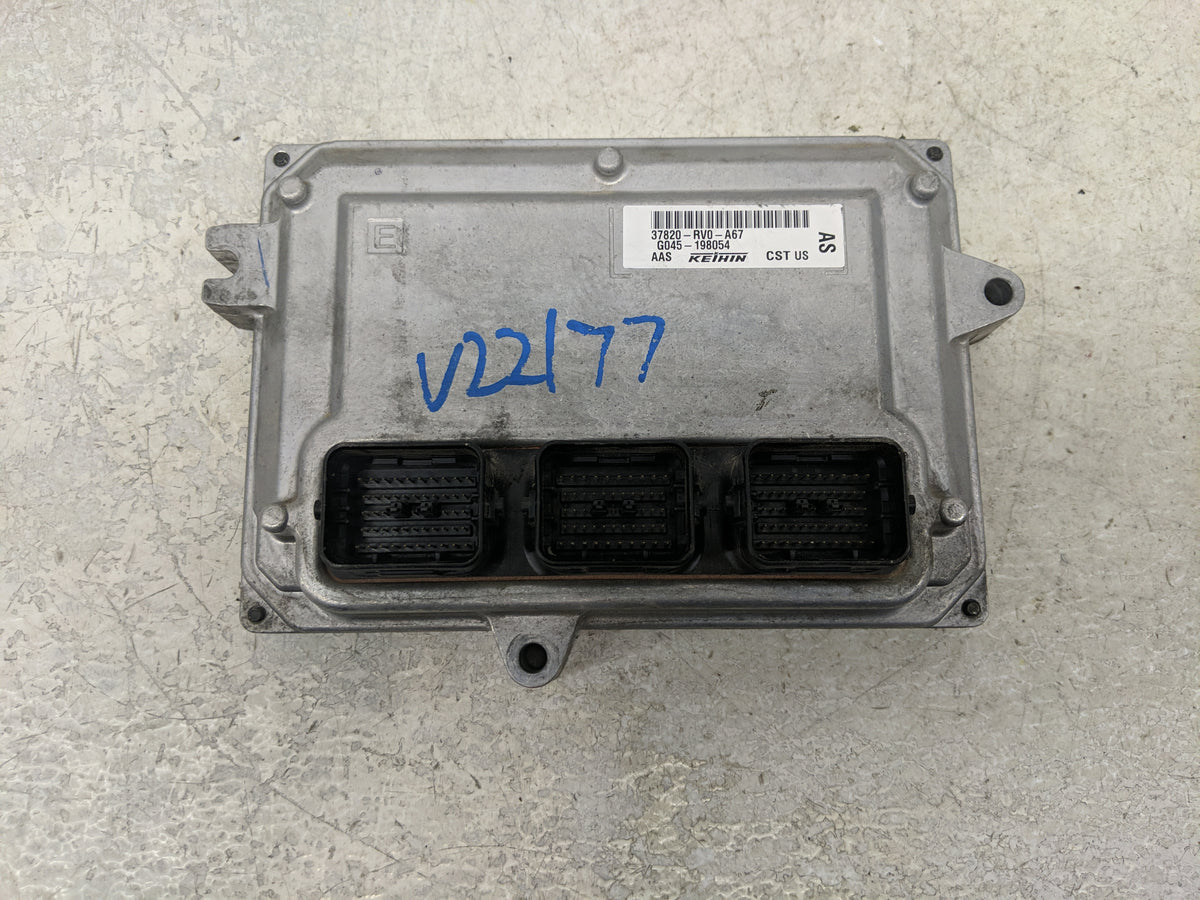 2014-2016 Honda Odyssey PCM Engine Control Computer ECU ECM PCU OEM P/N:37820-RV0-A67 Fits 2014 2015 2016 OEM Used Auto Part
