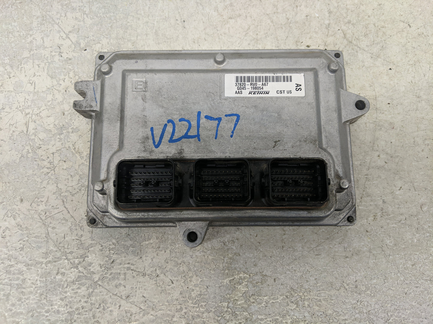 2014-2016 Honda Odyssey PCM Engine Control Computer ECU ECM PCU OEM P/N:37820-RV0-A67 Fits Fits 2014 2015 2016 OEM Used Auto